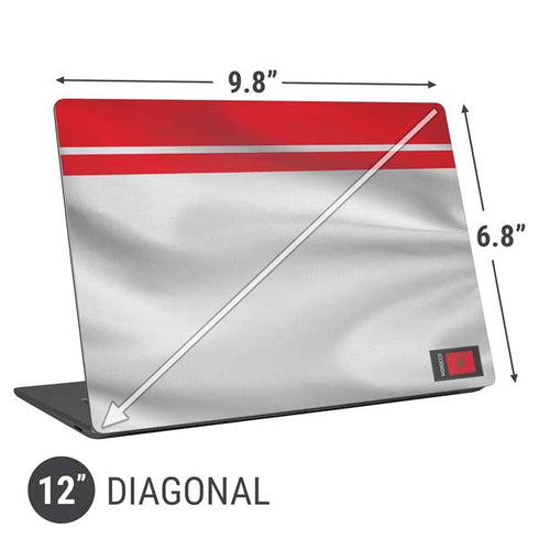 Morocco Soccer Flag Universal Laptop 12in (9.8 x 6.8in) Skin